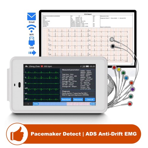 Lead portable ecg machine - lead,